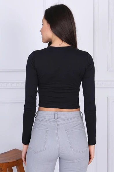 Kadın Göbeği Açık Bady Crop (9007) - 2