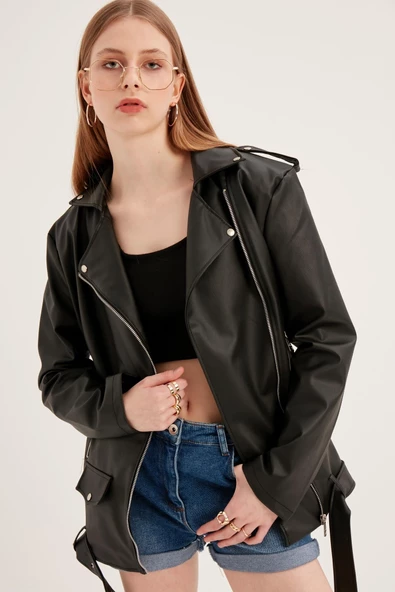 Bayan Yeni model Deri Ceket 661991 - 2