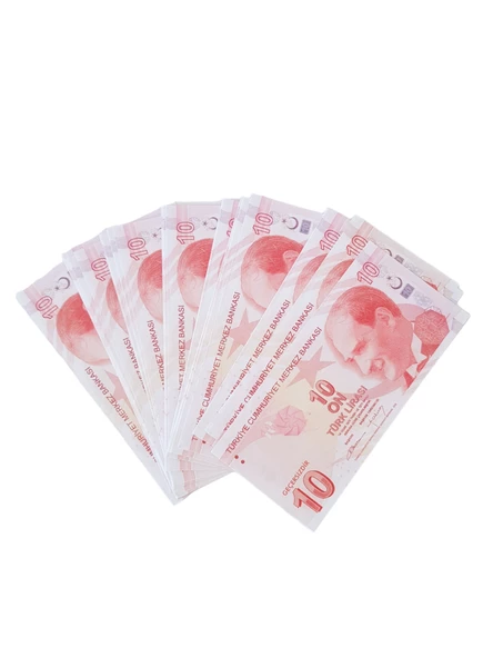 Düğün Parası Geçersiz Para 200 Adet Şaka Oyun Parası 10 TL