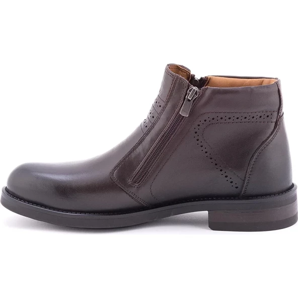 Forelli PIEL 36255-H Kahve Erkek Kışlık Deri Comfort Bot - 3