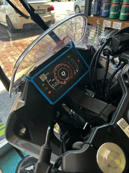CF Moto SR 250 Kilometre Koruyucu Kılıf Siyah - 1