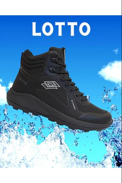 LOTTO 3W CROWEL HIGH WP 3PR ERKEK OUTDOOR SU GEÇİRMEZ BOT (KIŞ 23) - 3