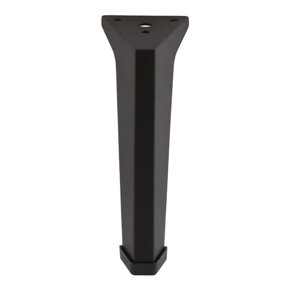 Sehpa Masa Puf Tabure Ünite Baza Koltuk Ayağı Mobilya Ayakları Ayağı Metal Ayakları 12 Cm Siyah - 7