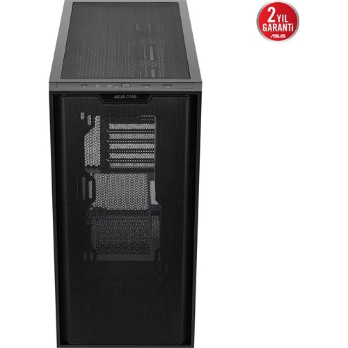 ASUS A21 360 MM SOĞUTUCU, 380 MM UZUNLUĞA KADAR EKRAN KARTI VE STANDART ATX PSU DESTEKLİ GİZLİ KABLO BÖLMELİ MICRO-ATX - A21 ASUS CASE - SİYAH - 4