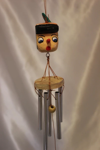 Deprem Çanı Zili Rüzgar Çanı Zili Pinokyo - Resim 4