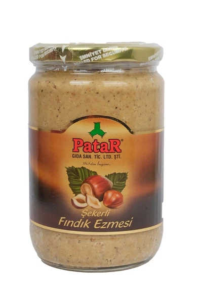 Patar Çifte Kavrulmuş Fındık Ezmesi 600 Gr