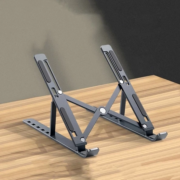 Ayarlanabilir Tablet ve 13" Laptop Standı (sert plastik) - 3