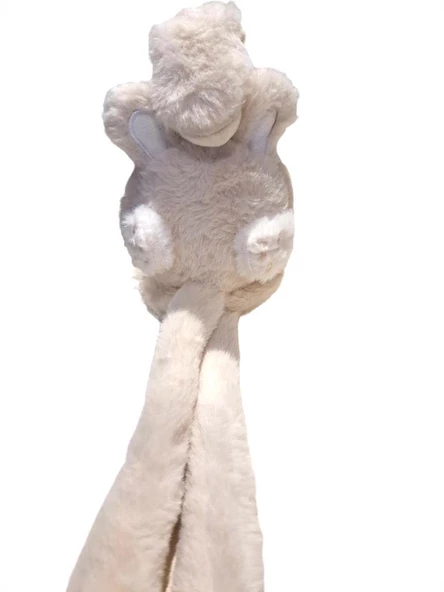 Peluş Kulaklık Hareketli Peluş Çocuk Kulaklığı  pembe - 3