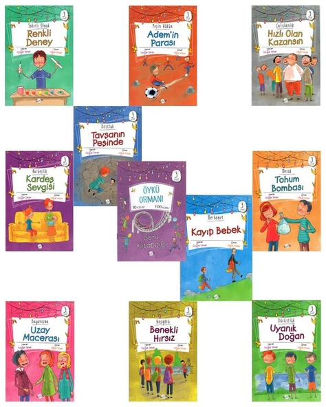 3. Sınıflar İçin Öykü Ormanı 10 Kitap - Resim 2