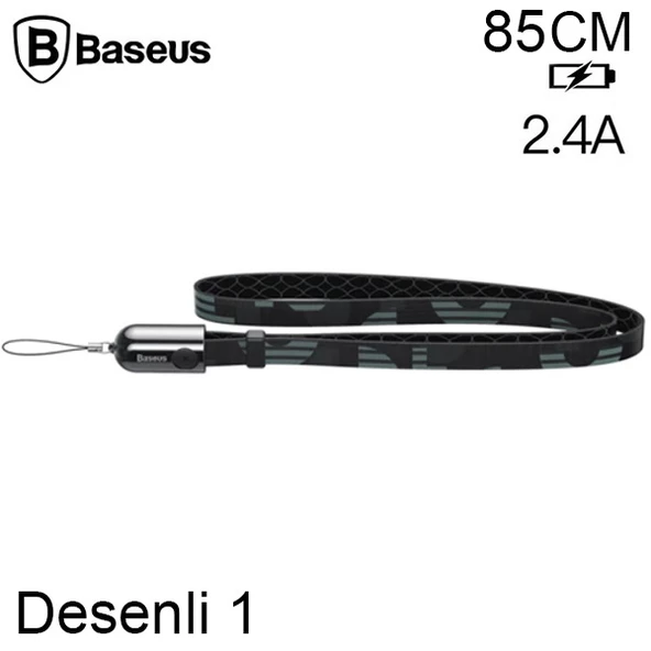 Baseus  İPhone 14-13- 12-11 85CM Power bank Şarj Kablosu