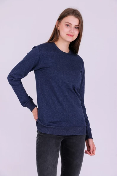 İndigo Basic Kadın 2 iplik Sweatshirt - 7