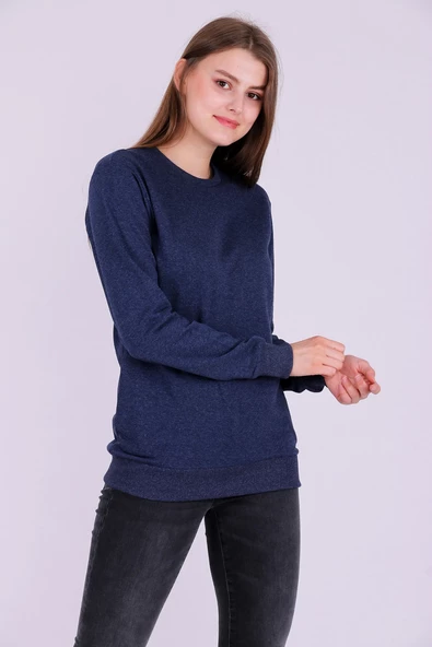 İndigo Basic Kadın 2 iplik Sweatshirt - 5