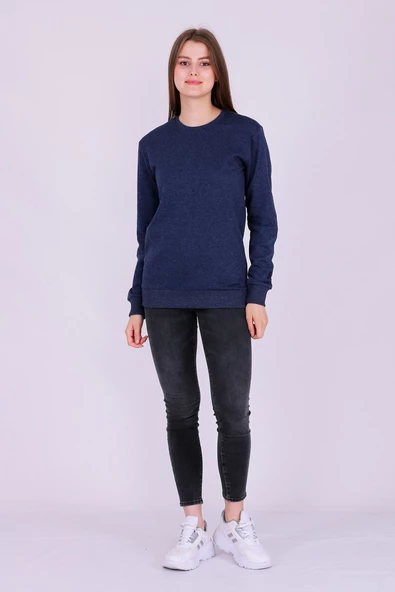 İndigo Basic Kadın 2 iplik Sweatshirt - 2
