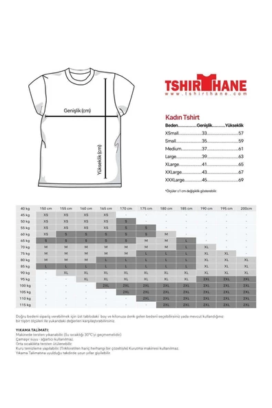 Smile Humans Baskılı Dar Kesim Kadın Mavi t-shirt - Resim 2
