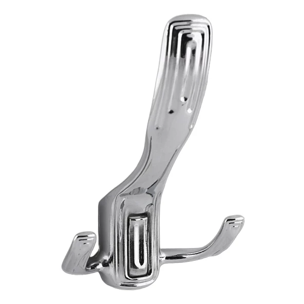 Portmanto Askı Metal Vestiyer Duvar Dolap Elbise Askısı Krom Mobilya Kapı Askılığı Aparatı Askı - 7