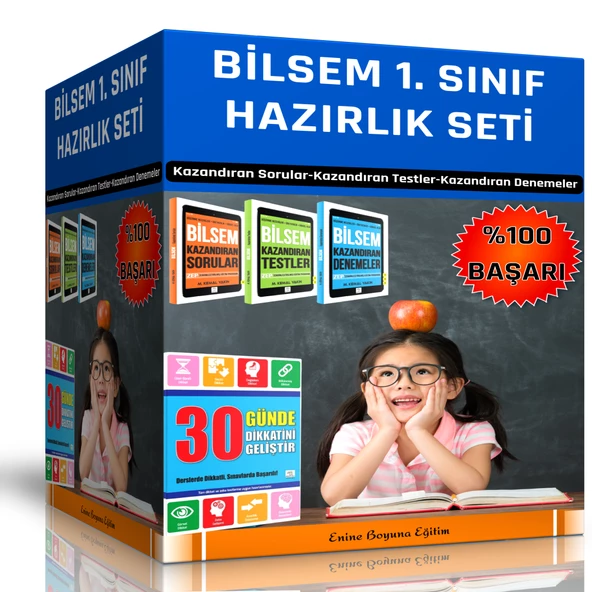 Bilsem 1. Sınıf Hazırlık Seti (4 Kitap)