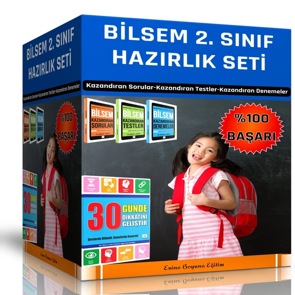 Bilsem 2. Sınıf Hazırlık Seti (4 Kitap)