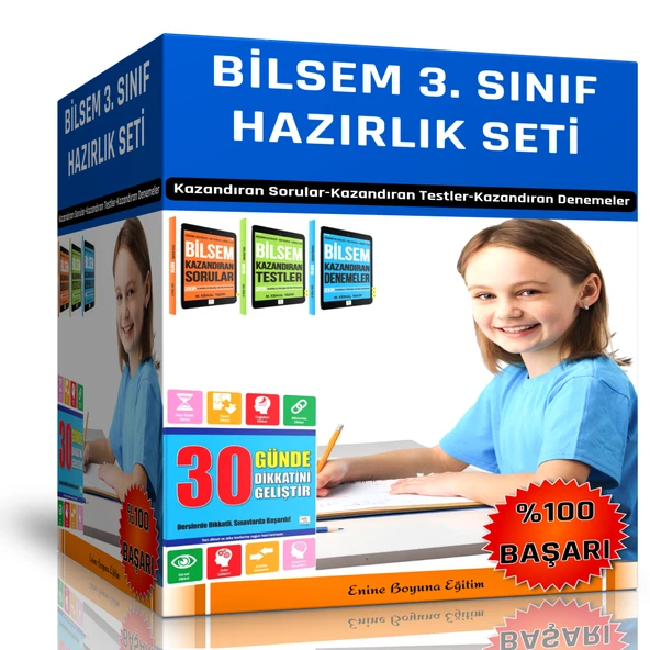 Bilsem 3. Sınıf Hazırlık Seti (4 Kitap)