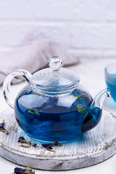 Çay Butterfly Pea Flower Tea Mavi Kelebek Sarmaşığı Çayı Deluxe Seri  25 Gr - 5