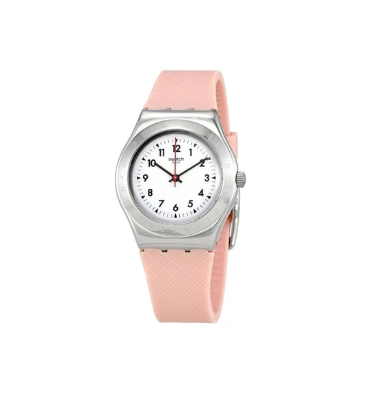 Swatch Pink Reflexion 34mm Silikon Kordon Kadın Kol Saati YLS200