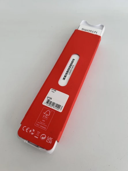 Swatch Pink Mixing 25mm Silikon Kordon Kadın Kol Saati LP155 - Resim 6