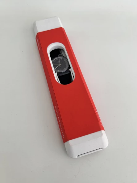 Swatch Naitbanyang 41mm Silikon Kordon Unisex Kol Saati SUON136 - Resim 6