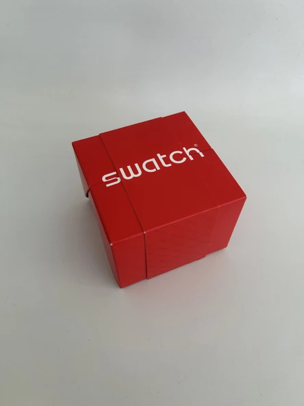 Swatch Crystal Cascade 40mm Çelik Kordon Erkek Kol Saati YCS580G - 8