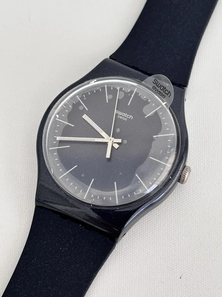 Swatch Naitbanyang 41mm Silikon Kordon Unisex Kol Saati SUON136 - Resim 2