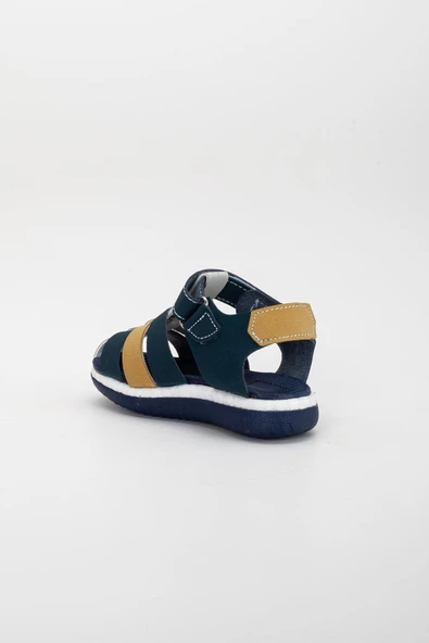 Şirin Bebe Ortopedik Kafes Buz Sarı Erkek Bebek Sandalet - 5