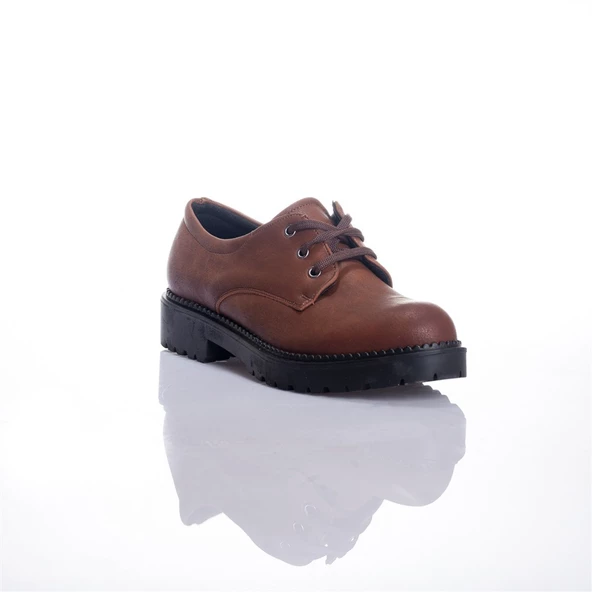 Dilimler Ayakkabı Taba Kadın Gündelik Ayakkabı - Resim 3