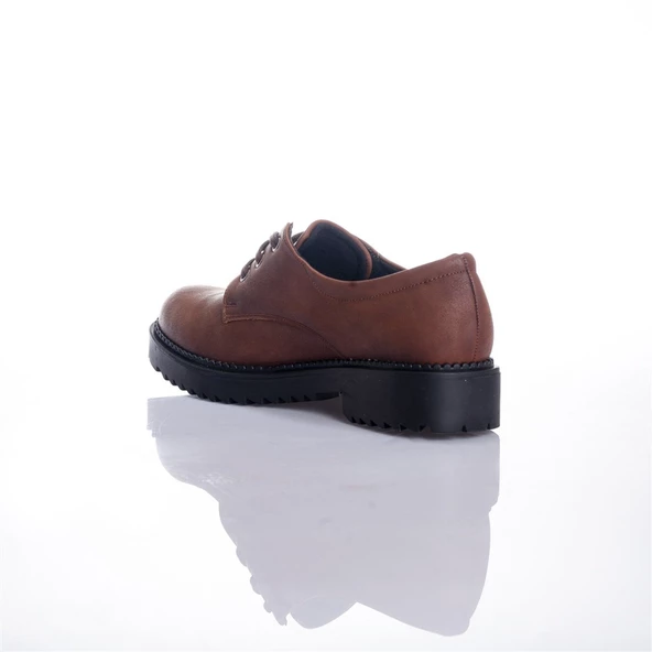 Dilimler Ayakkabı Taba Kadın Gündelik Ayakkabı - Resim 4