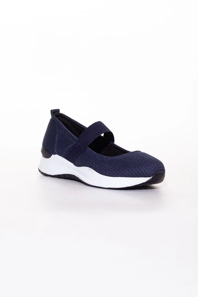 Bandana Detaylı Lacivert Anorak Kadın Spor Ayakkabı - Resim 3