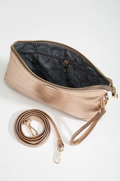 Prada Malzeme Uzun Kısa Askılı Rose Kadın Portföy Çanta - Resim 3