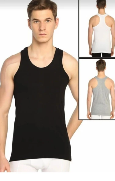 SEHER YILDIZI 0058 ERKEK KARIŞIK RENKLİ SPORCU ATLET 12 ADET ürün görseli