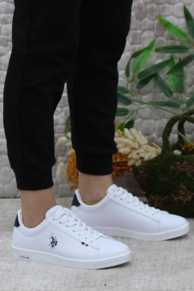 U.S. Polo Assn. Franco 3PR Anatomik Orijinal Ürün Rahat Unisex Sneaker Ayakkabı - 7