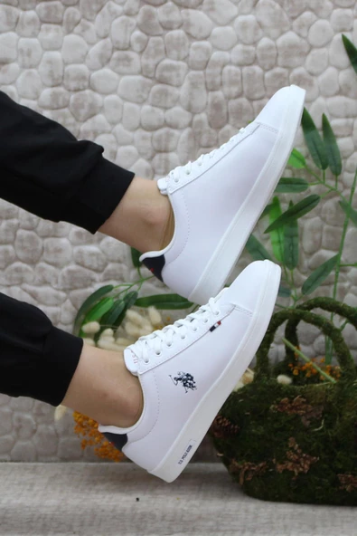U.S. Polo Assn. Franco 3PR Anatomik Orijinal Ürün Rahat Unisex Sneaker Ayakkabı - 9