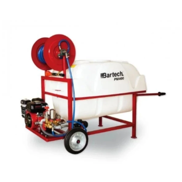 Bartech PM400 VT22 İlaçlama Makinası 100 Mt Hortum ve Tetikli Tabanca Dahildir - 2