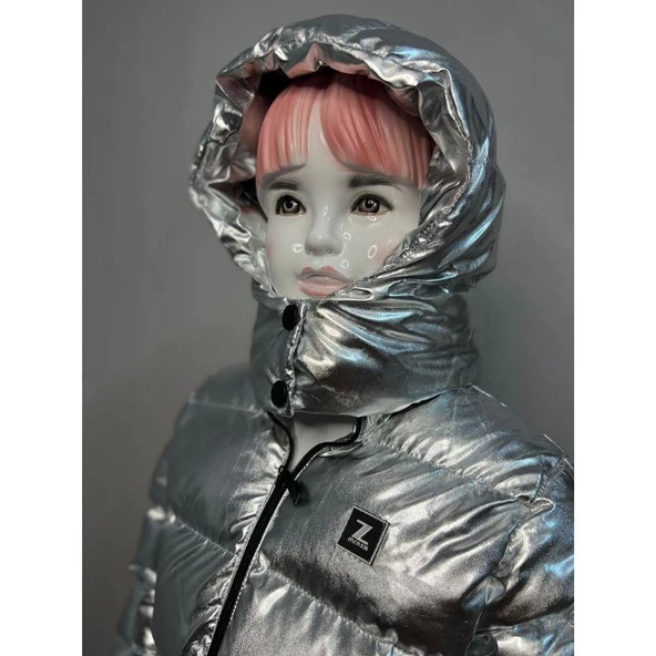 MODAVALS SU GEÇİRMEZ KAPİTONE UNISEX GARSON BOY ÇOCUK MONT - GRİ - 2