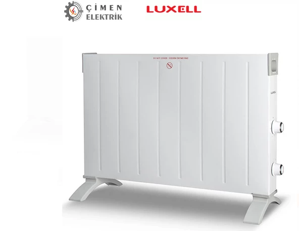 HC 2947 Luxell 2500W Konvektör Köşeli Beyaz Isıtıcı