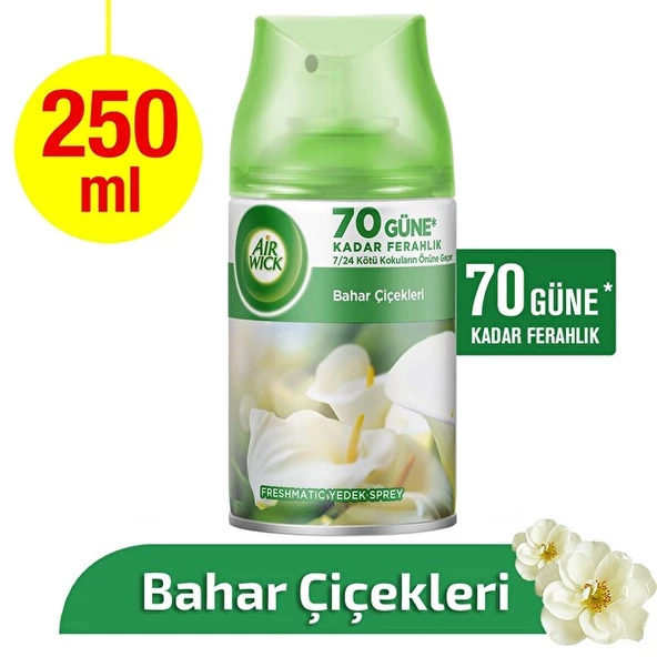Air Wick Freshmatic Yedek Bahar Çiçekleri 250 ml Oda Kokusu - 2