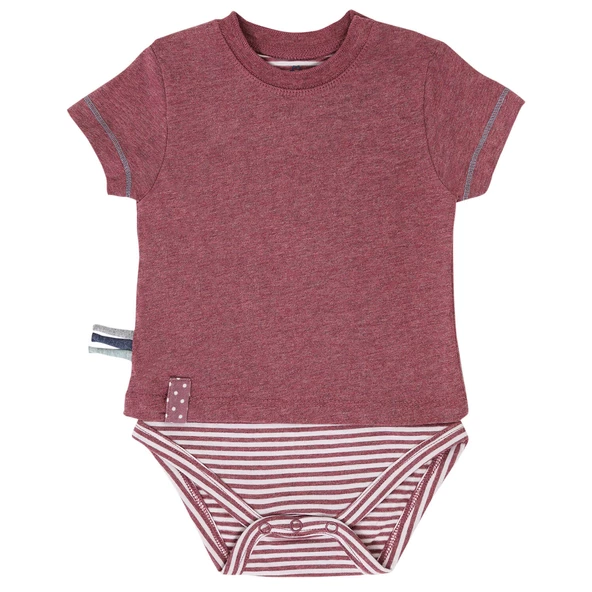 OrganicEra Organik Kısa Kollu Tshirt Body - 1
