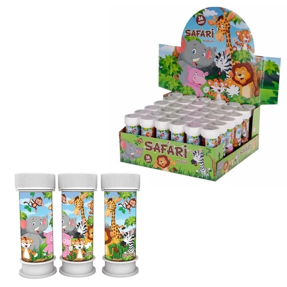 BamBamToys Bubbles Mini Baloncuk Köpük Sıvısı Oyuncak 1 Adet 50ml