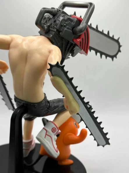 Pochita Denji Chainsaw Man Testere Adam Aksiyon Figürü - 2