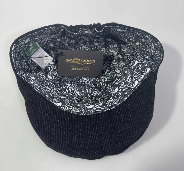 Erkek İnce desenli Kasket - Resim 3