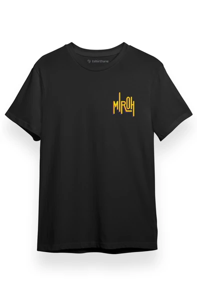 Stray Kids Miroh Siyah Kısa kol Erkek Tshirt ürün görseli