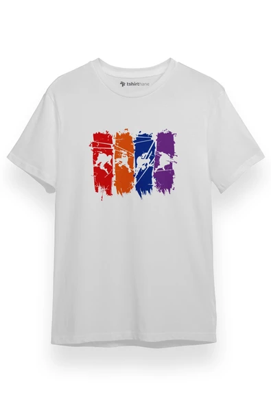 Ninja Turtles Splash Beyaz Kısa kol Erkek Tshirt ürün görseli
