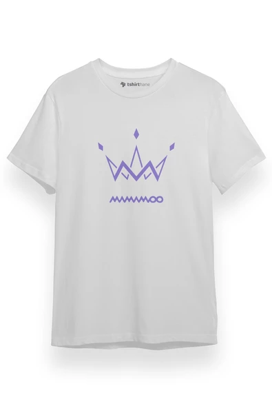Mamamoo Nebula Beyaz Kısa kol Erkek Tshirt