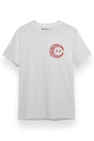 Mamamoo Red Moon Beyaz Kısa kol Erkek Tshirt ürün görseli
