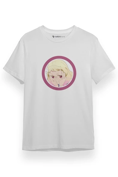 Love Live Anime Superstar Circle Pink Beyaz Kısa kol Erkek Tshirt