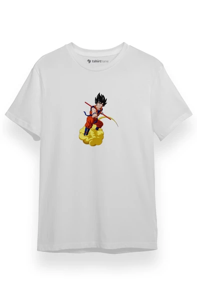 Naruto Beyaz Kısa kol Erkek Tshirt